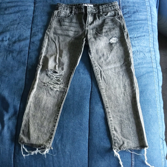 RSQ Other - RSQ Distressed Grey Jeans - Girls Size 7